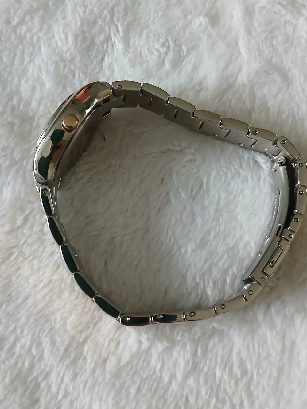 NWOT Kenneth Cole Reaction Two-Tone Gold and Silver Women's Watch